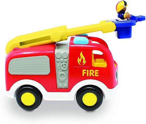 WOW Toys brandweerauto Ernie Fire Engine speelgoedvoertuig oranje-2