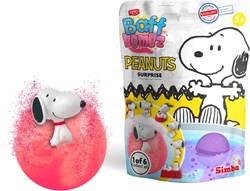 Vedes badspeelgoed Baff Bombz Peanuts Surprise met Snoopy figuur