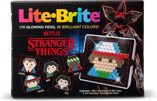 Basic Fun lichtgevende speelgoedset Stranger Things Mini met 170 pinnetjes-2
