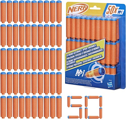 Hasbro NERF navulset N1 darts 50 stuks - oranje pijltjes voor N-serie-3
