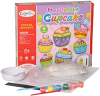 Gips Gieten Magneten - Cupcakes-3