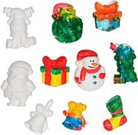 Gips Gieten Magneten - Kerst-2