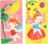 Gips Gieten & Schilderen Fairy Magneten-2