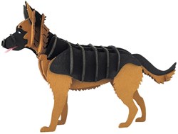 FRIDOLIN 3D Papier Model - Duitse Scheper