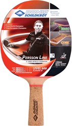Schildkröt tafeltennisbat Persson 600 met kurk handgreep en ITTF goedkeuring