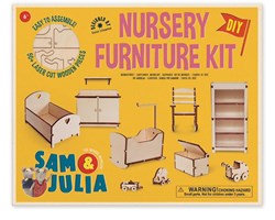 Het Muizenhuis babykamer meubelset - speelgoed poppenhuis accessoires