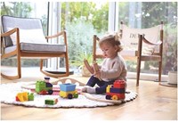 Edushape Mini Edu Trein in tas - 30 delig-2