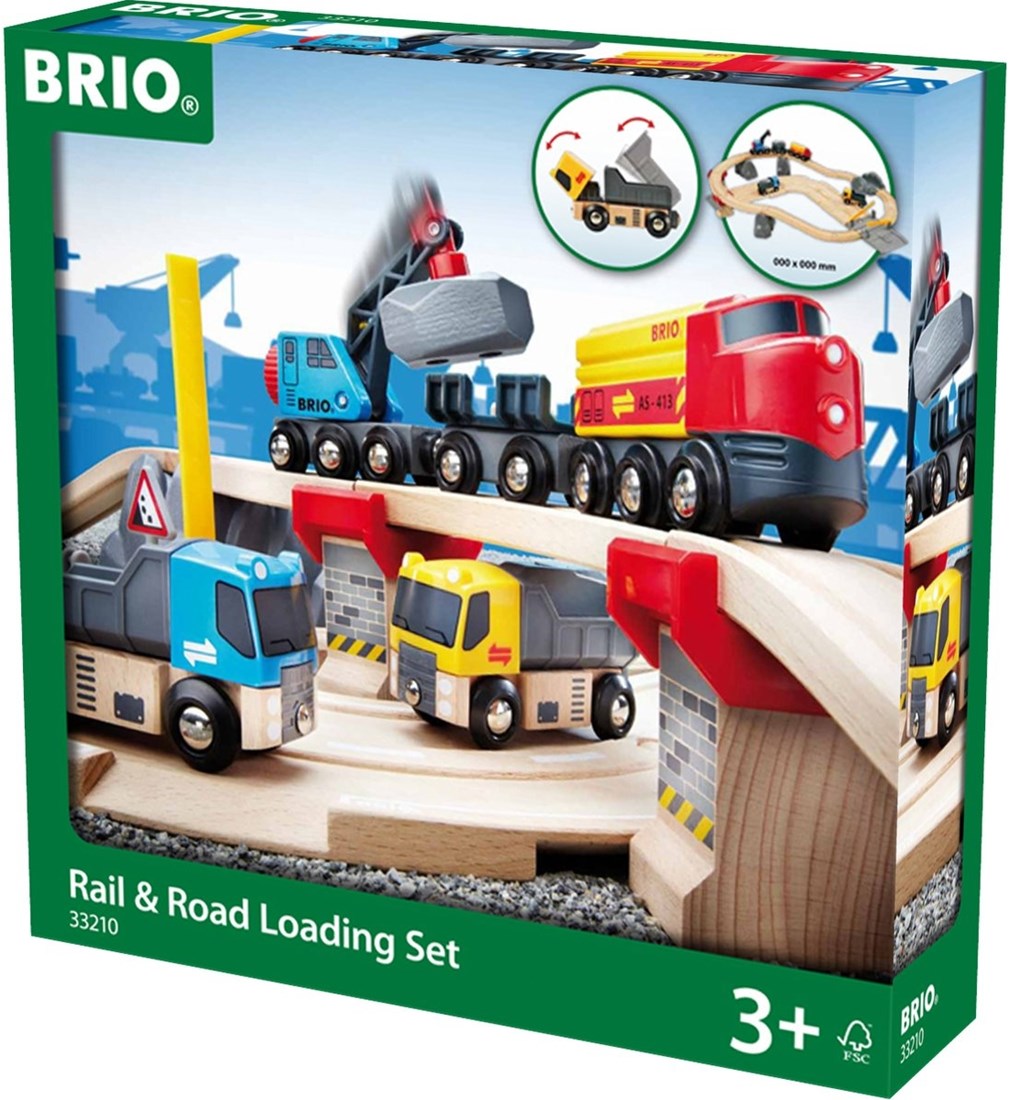 BRIO Tractor met aanhanger - 33799 : BRIO