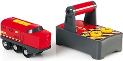 LZDMY Houten spoorbaanset voor kinderen, 57 stuks, elektrische spoorweg van hout, compatibel met Brio-houten rails, houten treinspeelgoed voor kinderen van 3, 4, 5, 6 jaar, speelgoedspoorbaan, cadeau