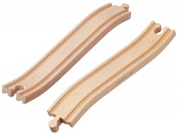 Brio rails spoorbrug - hellende treinrails uitbreidingsset 33332