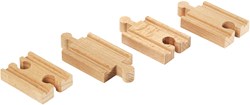 Brio Korte rechte rails houten treinbaan uitbreiding - 33333