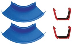 Aquaplay waterbaan bochten set - Uitbreiding 102 - 2 stuks