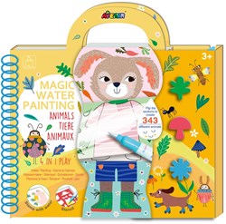 Avenir waterschilderen bosdieren - creatief schilderboek voor kinderen