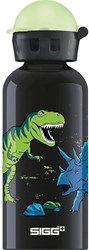 SIGG drinkfles Glow Moon Dinos - 0,4l aluminium kindvriendelijk