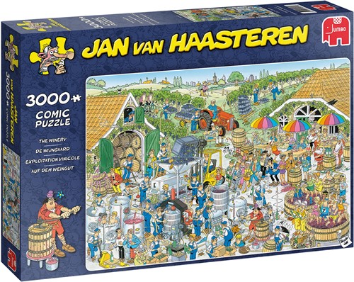 Jumbo puzzel Jan van Haasteren De Wijnmakerij - 3000 stukjes