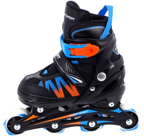 Alert inline skates kinderskates oranje maat 31-34 verstelbaar-2