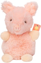 Happy Horse knuffel varken Penny 14 cm - perzikroze baby knuffel