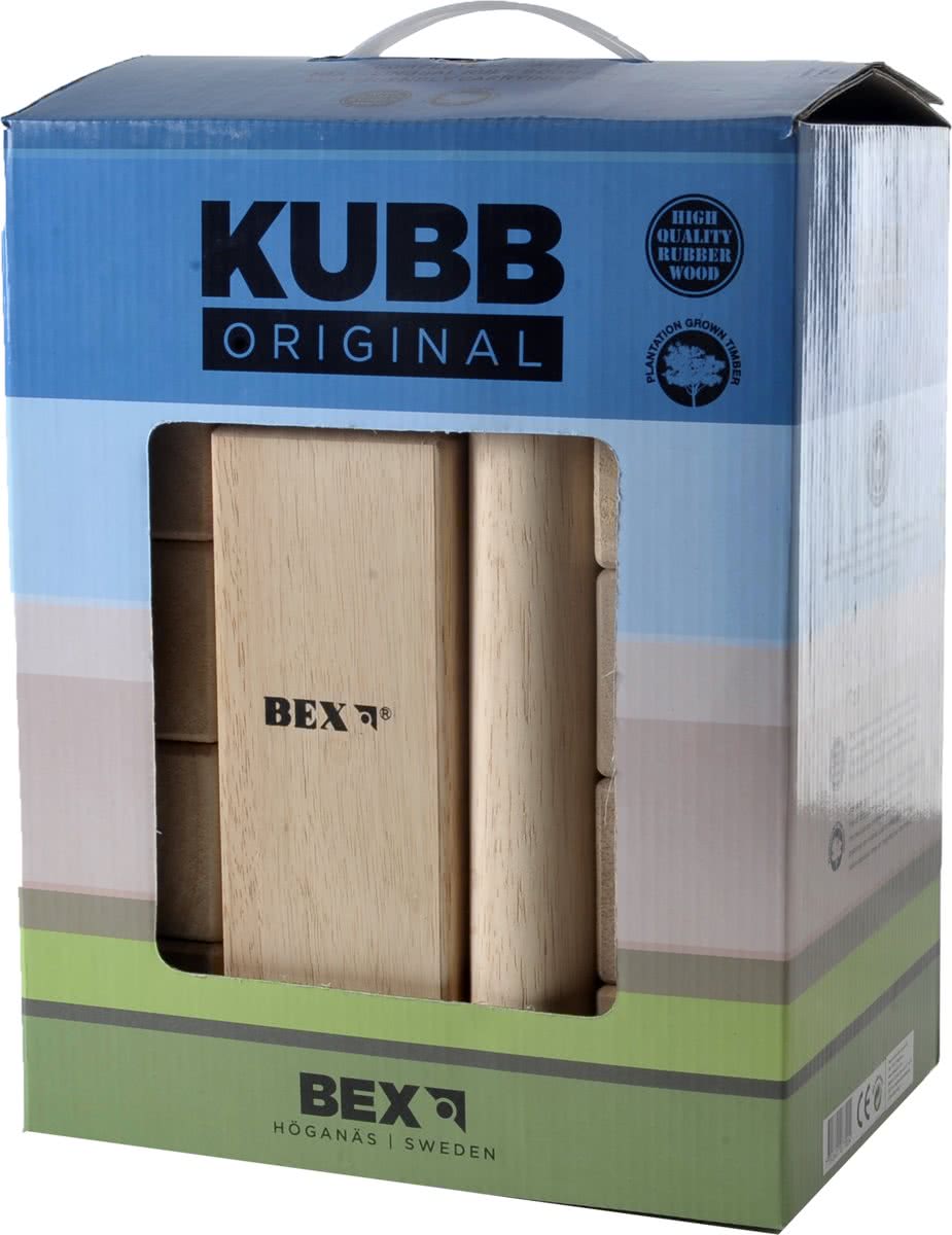 BEX houten Kubb -