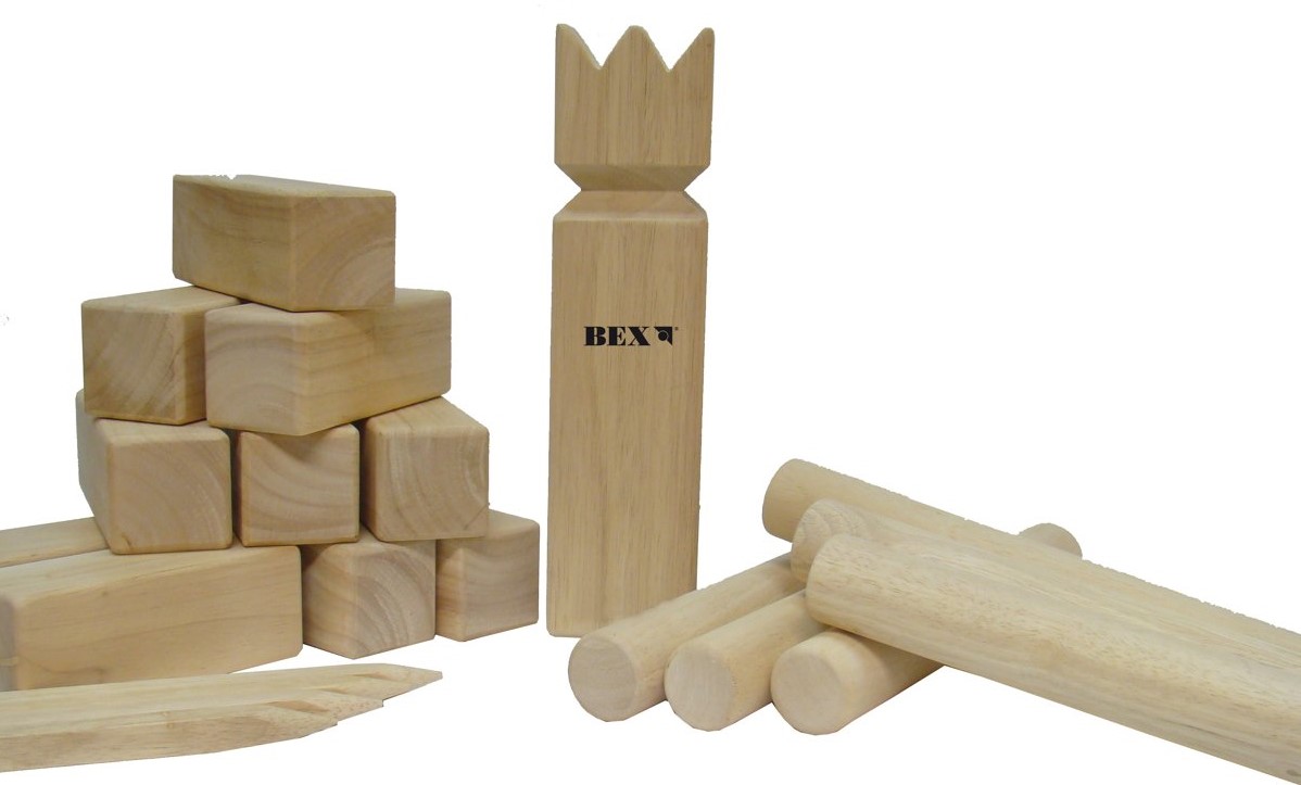 BEX houten Kubb -