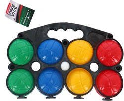 Alert Jeu de Boules Set - Kunststof 8 Ballen voor Buiten Spelplezier