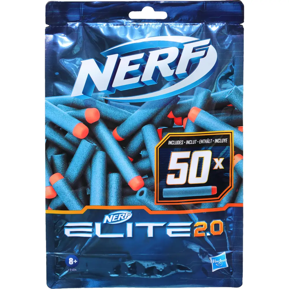 Hasbro Nerf Elite 2.0 dart navulpakket - 50 stuks pijltjes refill