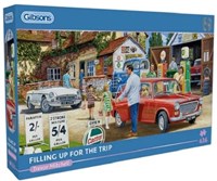 Gibsons legpuzzel Filling Up for the Trip 636 stukjes puzzelplezier