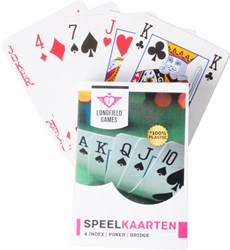 Longfield Games speelkaarten - kunststof kaarten poker bridge klassiek