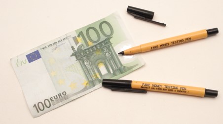 Counterfeit money test pen