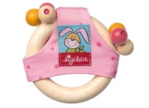 Sigikid Houten Rammelaar Bungee Bunny 75070 sigikid kopen in de aanbieding