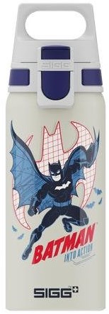 SIGG drinkfles Batman voor kinderen - aluminium 0,6L wit - school-2