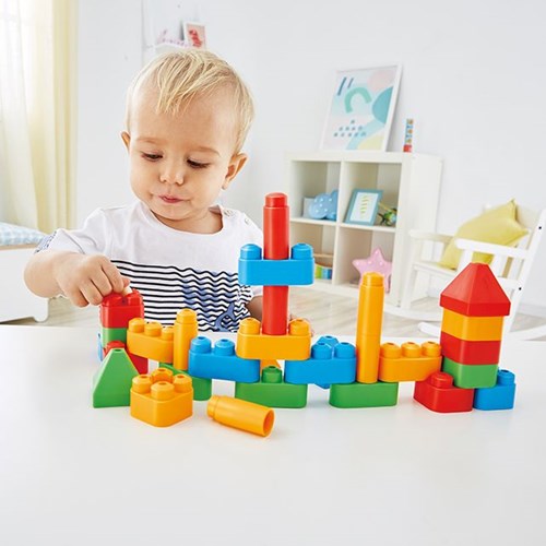 PolyM bouwblokken Architect Starter Kit - kleurrijke blokken speelplezier-3