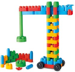 PolyM bouwblokken Creative Builder Kit kleurrijk constructiespeelgoed