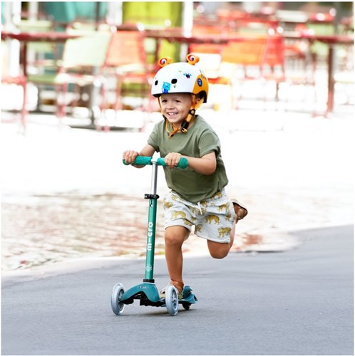 Micro step Mini Deluxe Eco kinderstep groen - Limited Edition - duurzaam speelgoed-2