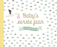 Deltas babyalbum Baby's eerste jaar - invulboek voor herinneringen