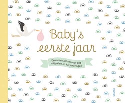 Deltas babyalbum Baby's eerste jaar - invulboek voor herinneringen