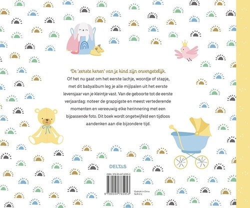 Deltas babyalbum Baby's eerste jaar - invulboek voor herinneringen-2