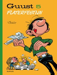 Standaard stripboek Guust Flater Flaterfestijn 5 humor avontuur