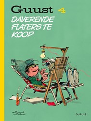 Standaard stripboek Guust Flater 4 Daverende flaters te koop - heruitgave