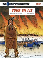 Standaard stripboek Blauwbloezen avontuur Vuur en ijs 67 humor