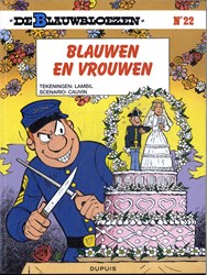 Standaard stripboek Blauwbloezen avontuur - Blauwen en vrouwen 48 pagina's