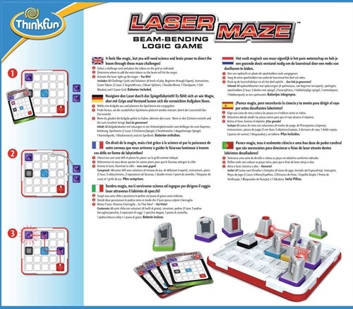 Thinkfun Laser Maze - Breinbreker spel met 60 uitdagingen - Science speelgoed-2