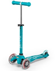 Micro kinderstep Mini Micro Deluxe Aqua - verstelbaar stuur - blauw
