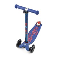 Micro Maxi kinderstep Deluxe blauw - verstelbaar en stabiel scooter-2