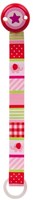 Heimess fopspeenketting olifant roze babyaccessoire 21,5 cm