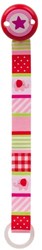 Heimess fopspeenketting olifant roze babyaccessoire 21,5 cm