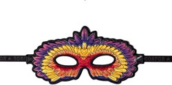 Dreamy Dress-Ups masker papegaai rood verkleed accessoire kinderen