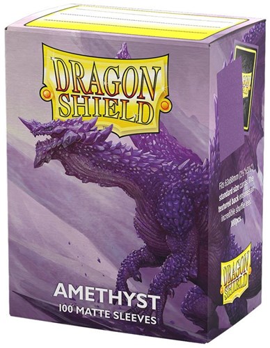 DRAGON SHIELD SLEEVES Dragon Shield Matte Amethyst (100ct) - EN-2