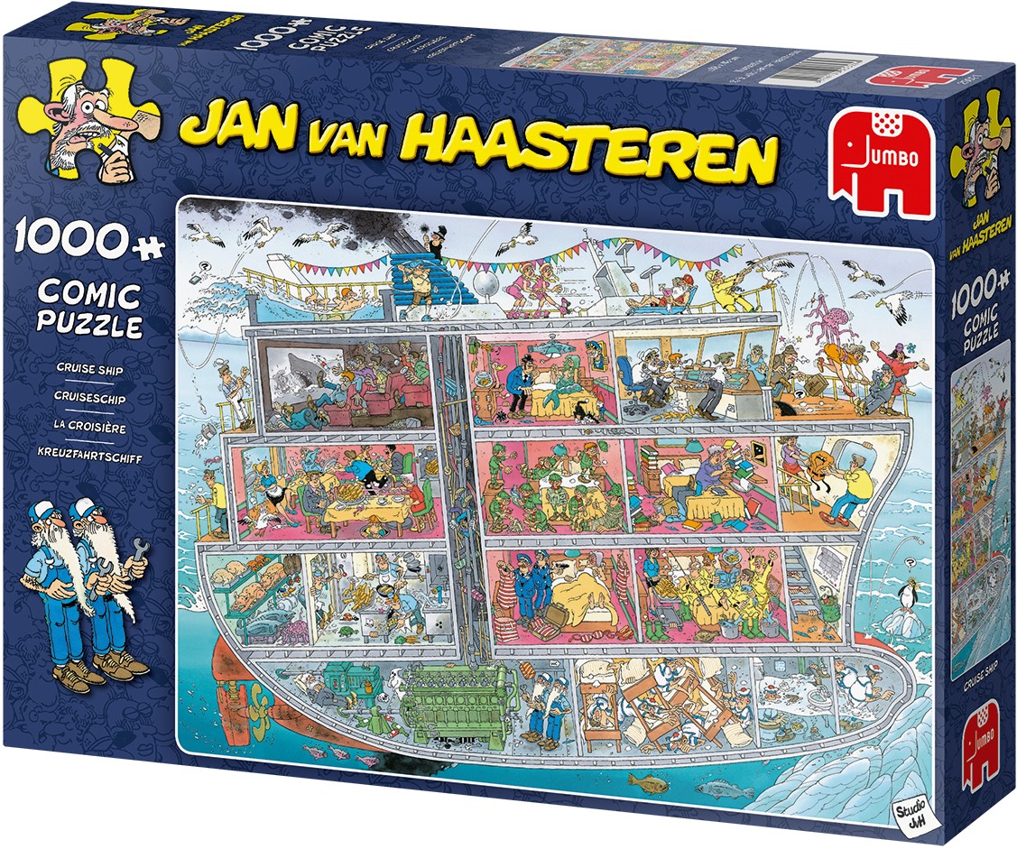 spion Ruïneren lassen Jumbo puzzel Jan van Haasteren Cruise Ship - 1000