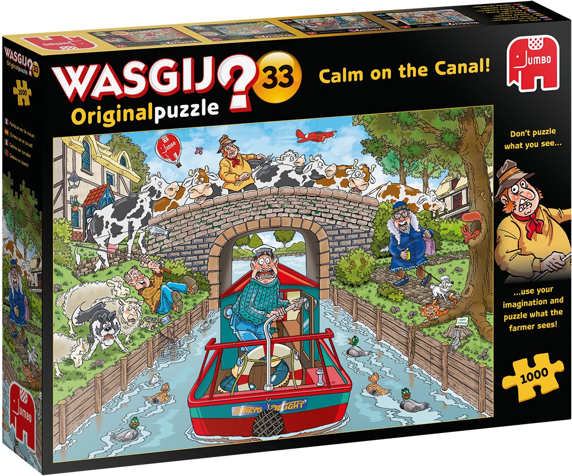 Jumbo puzzel Wasgij Original 33 - Stilte de