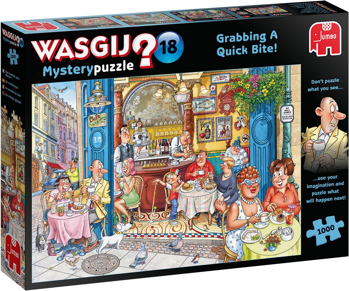 staking Afkeer Trouw Jumbo puzzel Wasgij Mystery 18 INT - Toegang! - 10